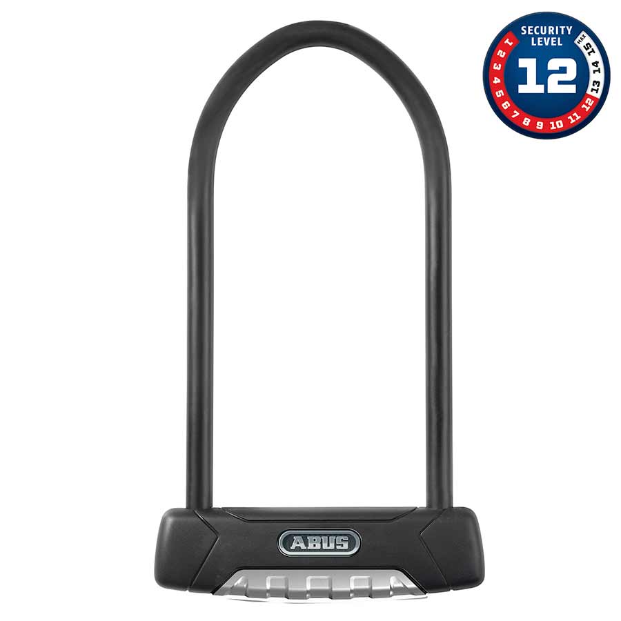 Abus Granit Plus 470 U-Lock Key 12mm 15.0cm x 23.0cm 5.9" x 9" USH Black-Goodwynn&#39;sGoodwynn&#39;s