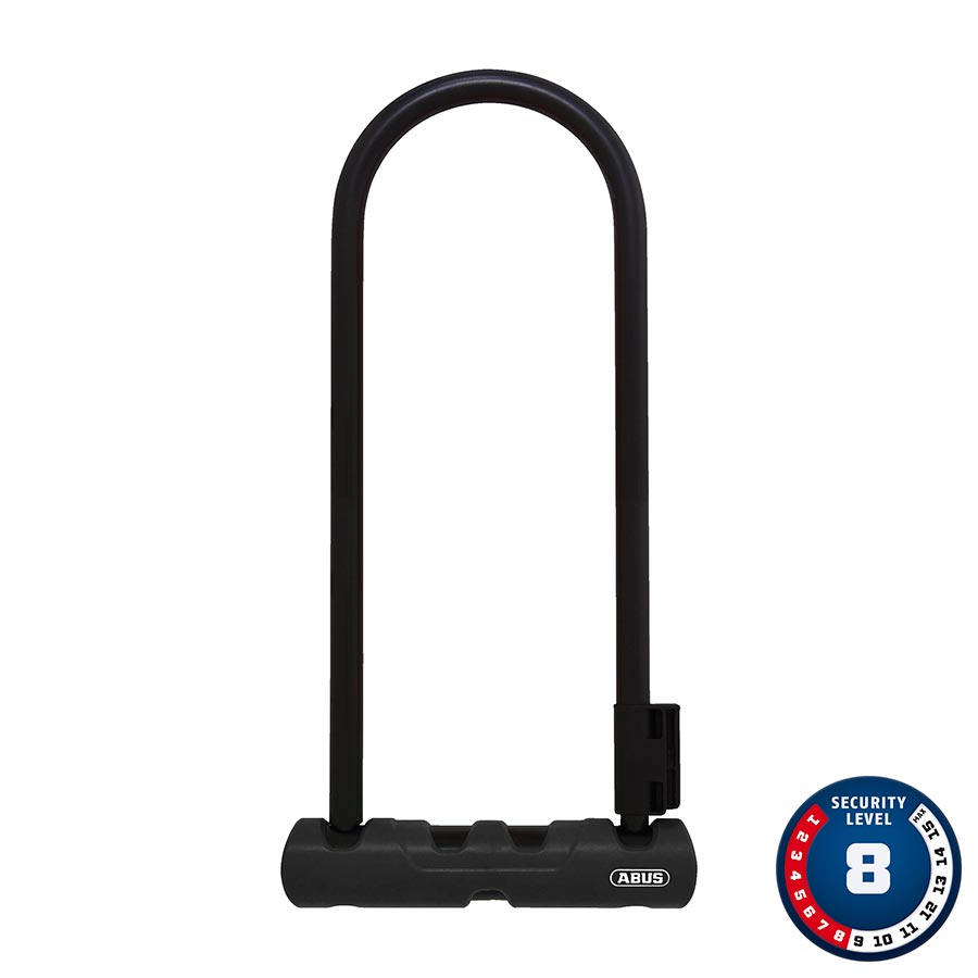 Abus Ultra 410 U-Lock - 11 x 6" SH34 Bracket Black/Green