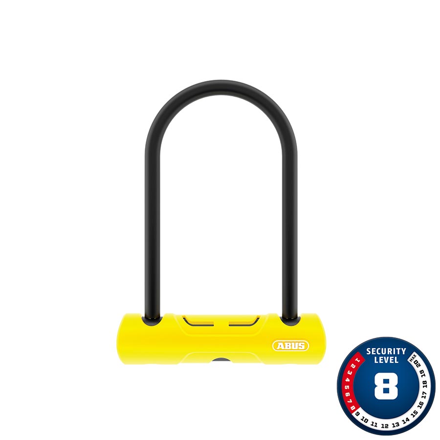 Abus 402 U-Lock Key 150x160mm 5.9x6.3 Thickness in mm: 10mm Yellow Mini-Goodwynn&#39;sGoodwynn&#39;s