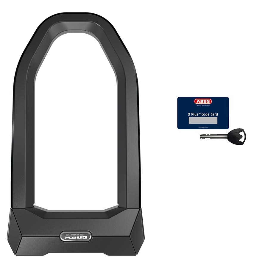 Abus Granit Super Extreme 2500 U-Lock - 6 x 9" x with USH Bracket Black