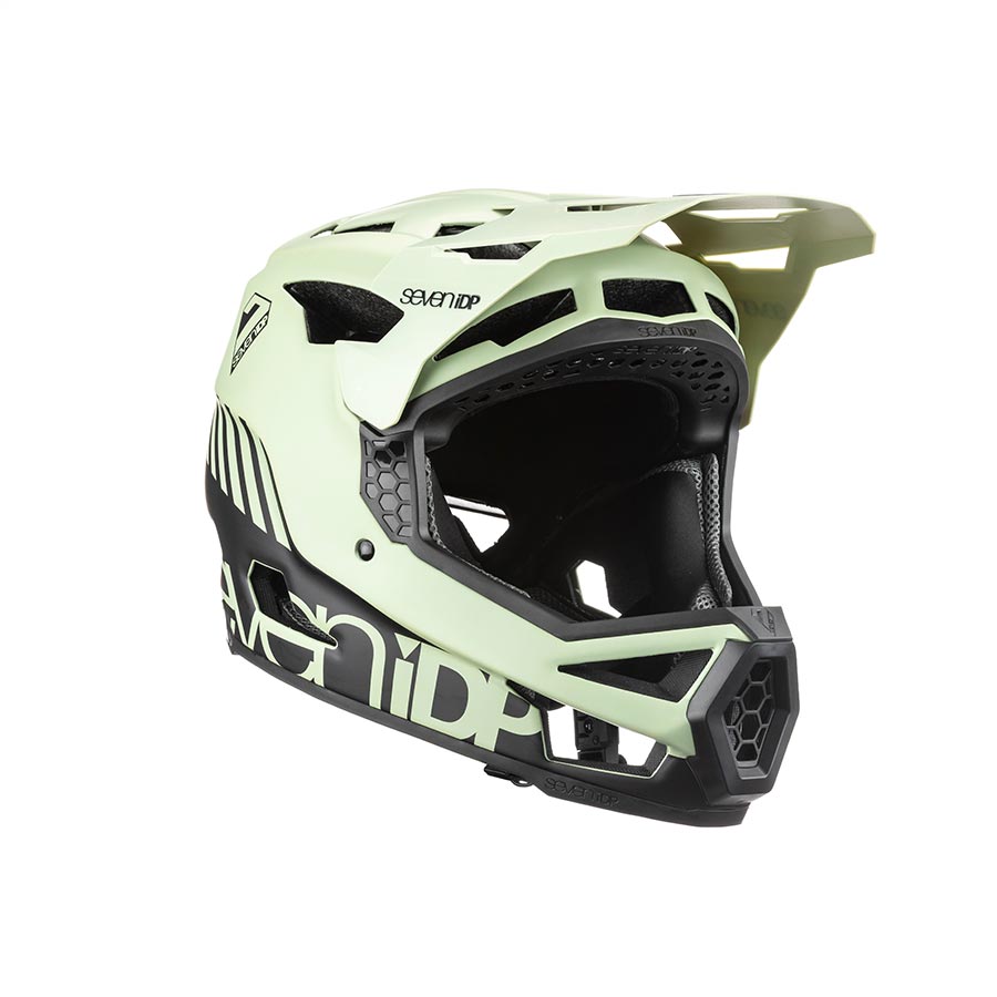 7iDP Project 23 Fiber Glass Full Face Helmet XL 61 - 62cm Glacier Green/Black-Goodwynn&#39;sGoodwynn&#39;s