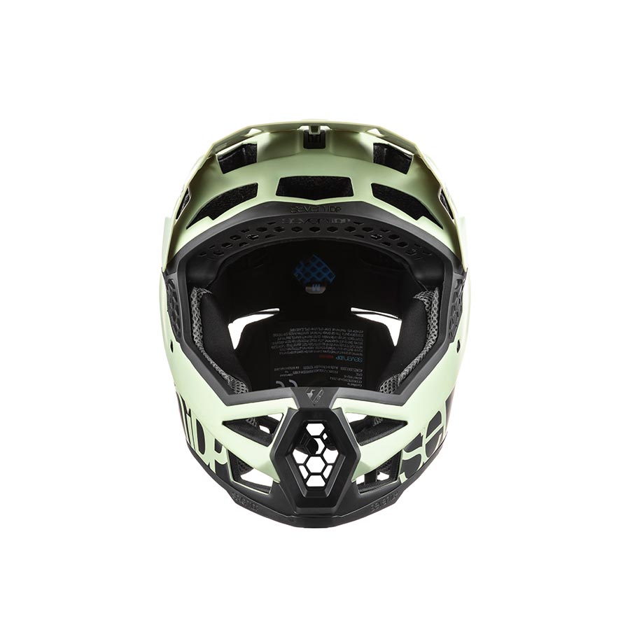 7iDP Project 23 Fiber Glass Full Face Helmet M 57 - 58cm Glacier Green/Black