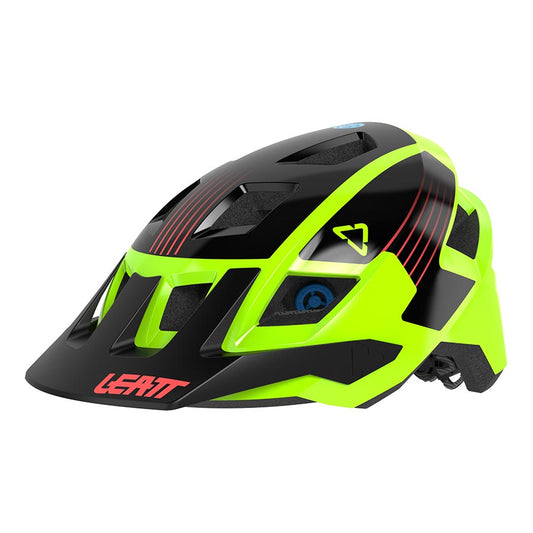 Leatt MTB AllMtn 1.0 Jr Helmet Lime XS 50-54cm-Goodwynn's