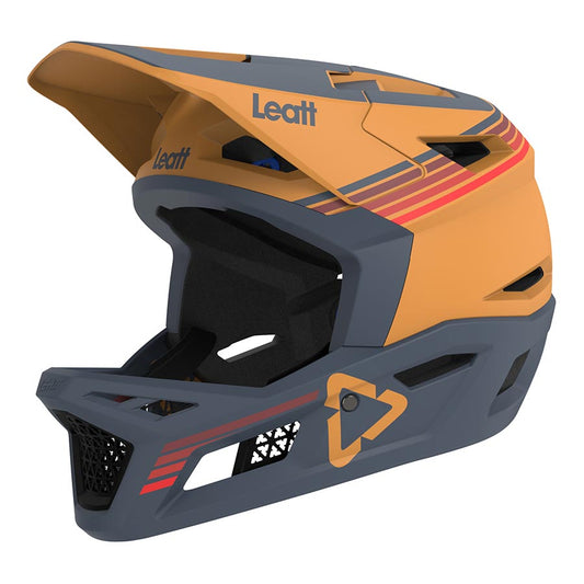 Leatt MTB Gravity 4.0 Men Full Face Helmet Suede XL 61-62cm-Goodwynn's