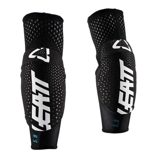 Leatt 3DF 5.0 Jr Elbow/Forearm Guard White/Black U-Goodwynn's