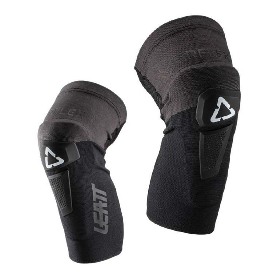 Leatt AirFlex Hybrid Knee/Shin Guard Black XXL-Goodwynn&#39;sGoodwynn&#39;s