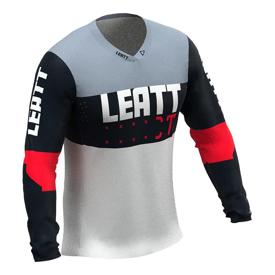 Leatt MTB Gravity 4.0 Jr Jersey Titanium M