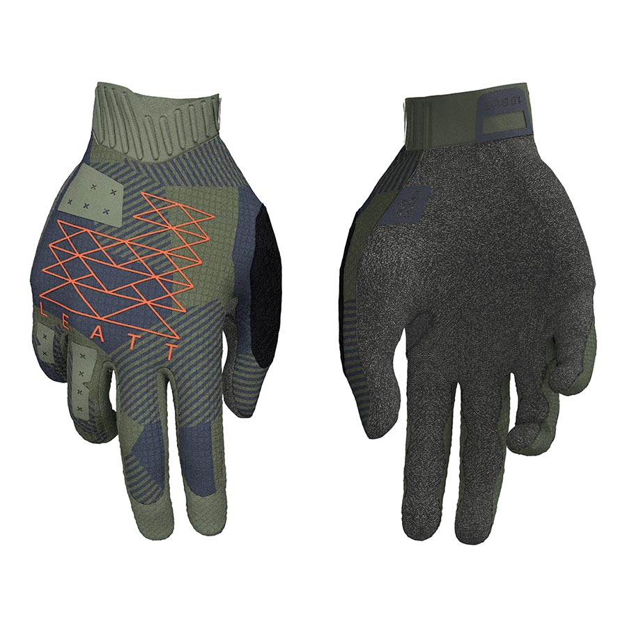 Leatt MTB 1.0 GripR Men Full Finger Gloves Camo S-Goodwynn&#39;sGoodwynn&#39;s