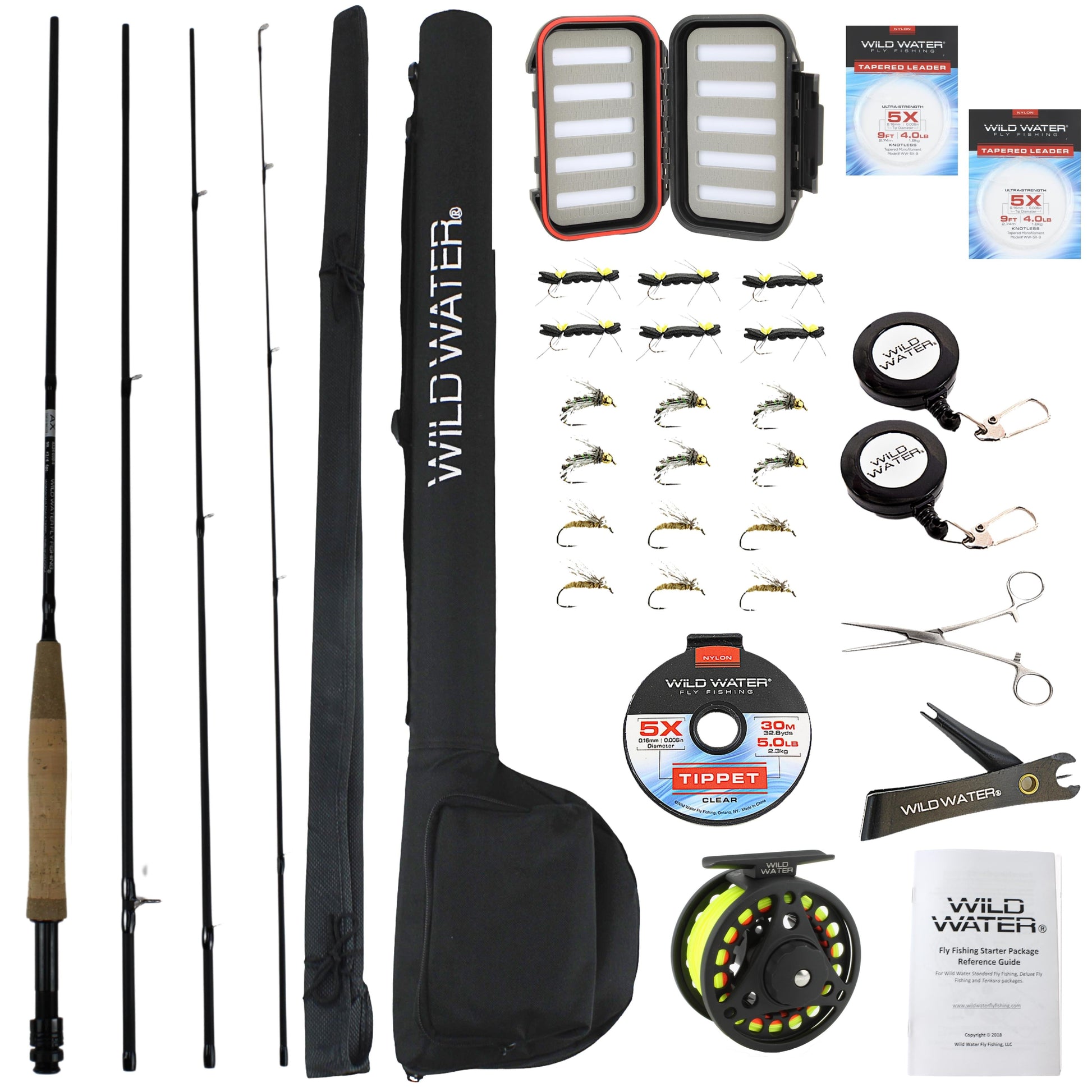 Wild Water Deluxe Fly Fishing Kit, 9 ft 3/4 wt Rod-Goodwynn&#39;sGoodwynn&#39;s