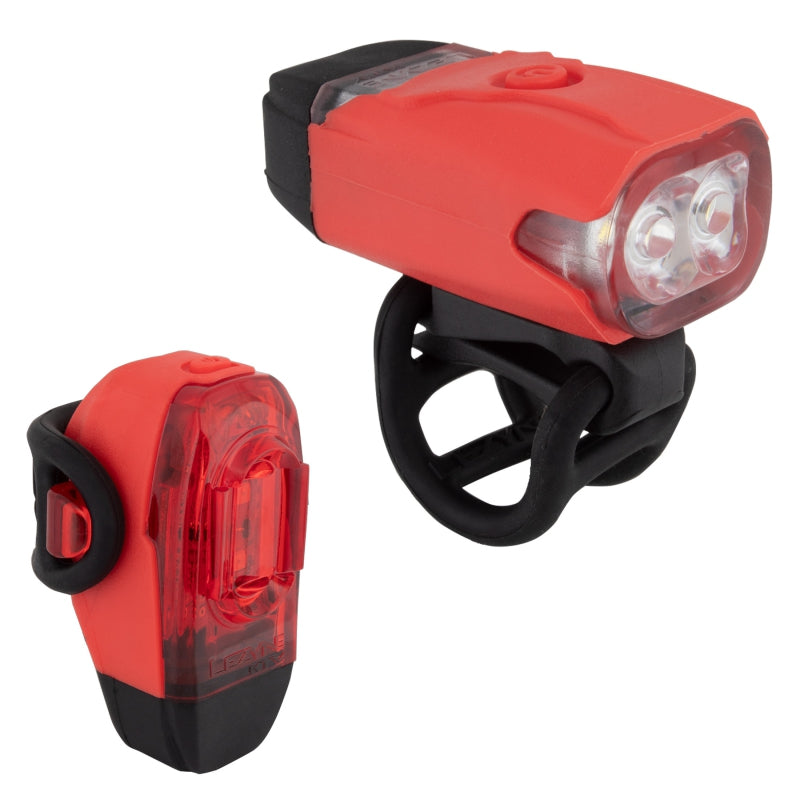 Lezyne KTV Drive Combo Red 6F/6R Combo Strap/Clip USB 200/10