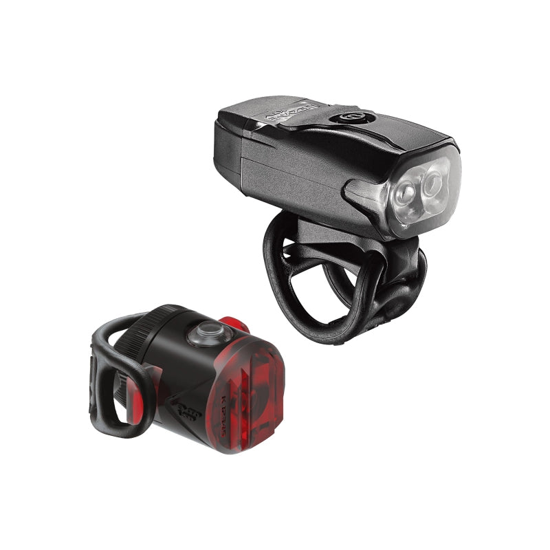 Lezyne Led KTV Drive/Femto USB Combo Black 5F/3R Combo USB 200/5