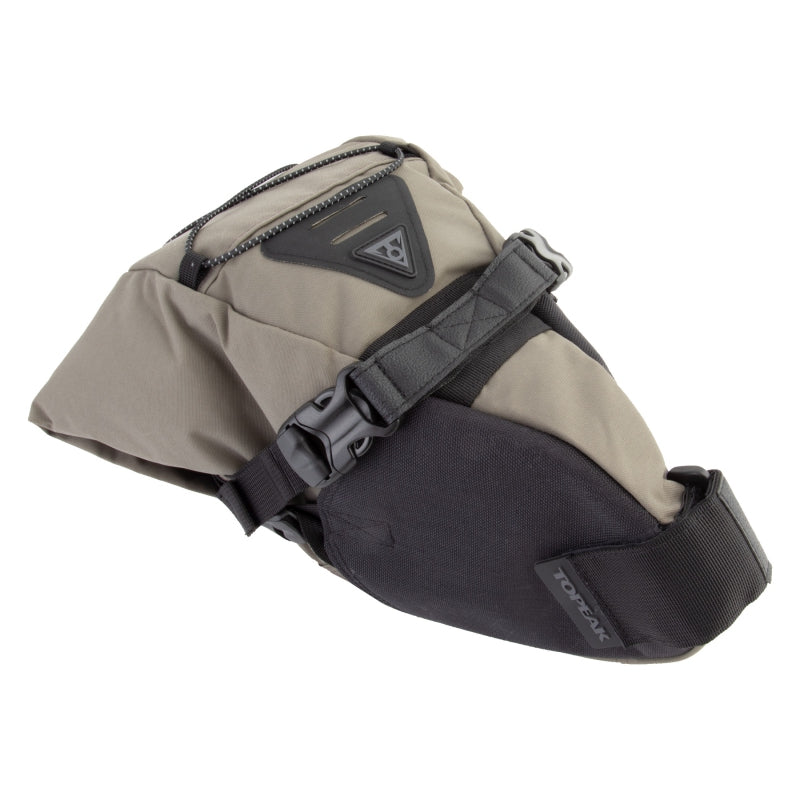 Topeak BackLoader 6L Velcro Straps 19.7x6.3x5.9` 366 c.i. Olive Green