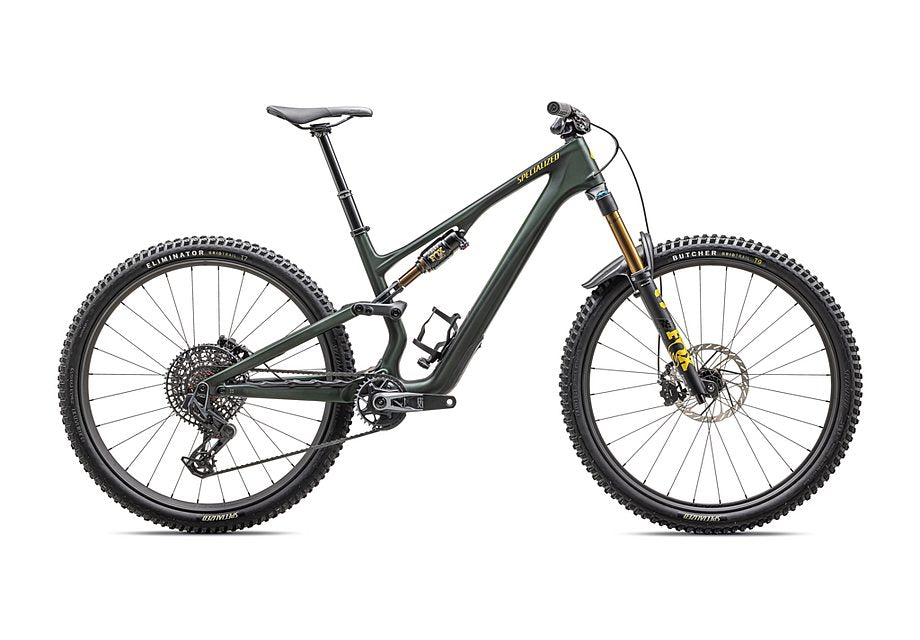 2025 Specialized Stumpjumper 15 pro bike satin green tint / gunmetal / satin metallic sulphur s3-Goodwynn&#39;sGoodwynn&#39;s