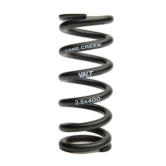 Cane Creek VALT Lightweight Steel Coil Rear Shock Spring 3.00"/76mm x 350lb BLK-Goodwynn's