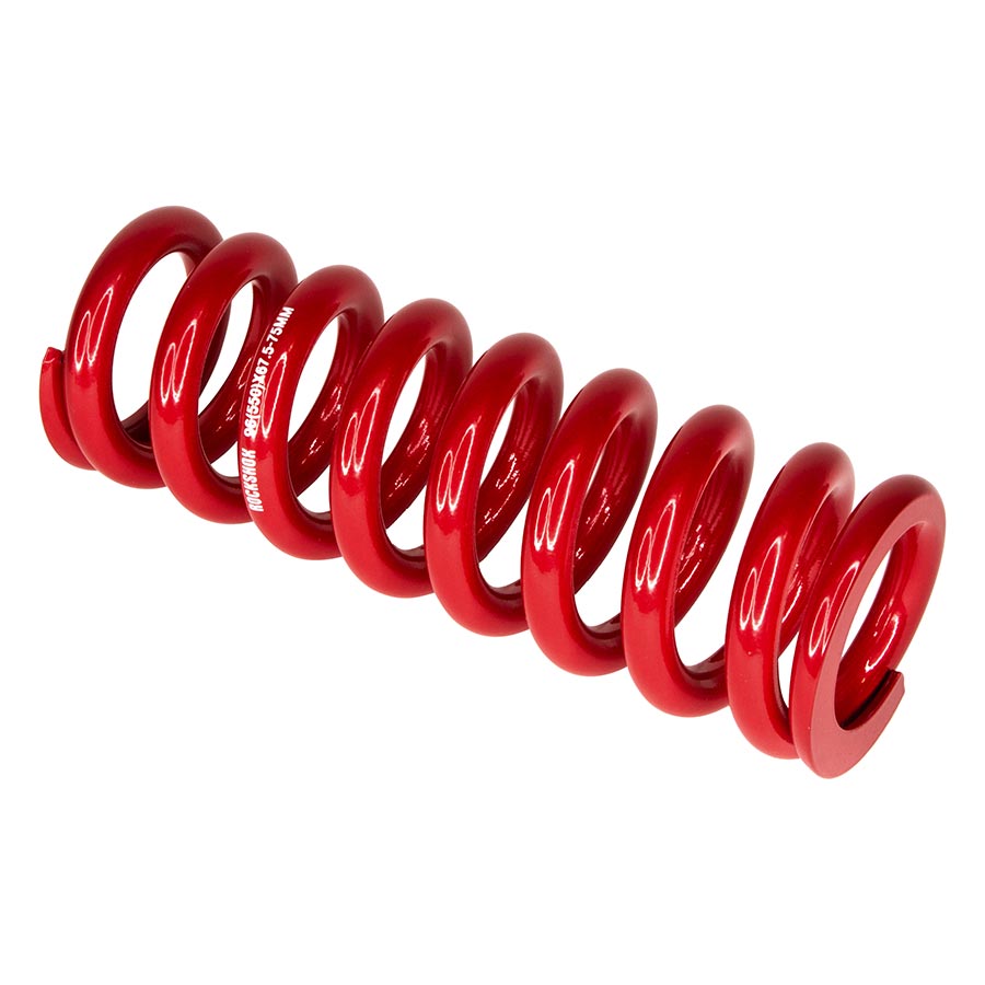 RockShox Metric Spring - Electric Red LENGTH 114MM SPRING TRAVEL (37.5-45MM) 300 LB