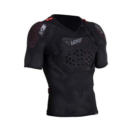 Leatt AirFlex Stealth Body Tee V24 (160-166cm) Small Black-Goodwynn's