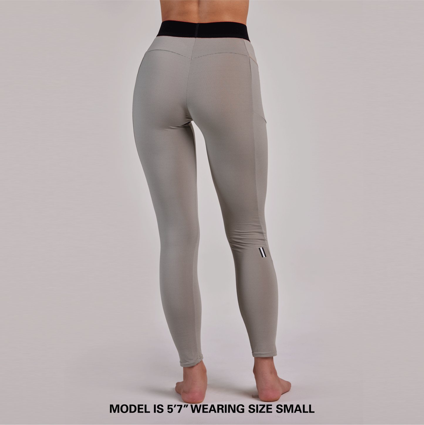 Graphene Midweight Base Layer Bottom - Fog Khaki