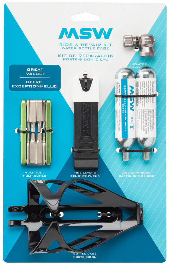 MSW Ride and Repair Kit with Water Bottle Cage-Goodwynn&#39;sGoodwynn&#39;s