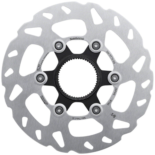 Shimano SLX SM-RT70-SSI Disc Brake Rotor - 140mm Center Lock Silver-Goodwynn's