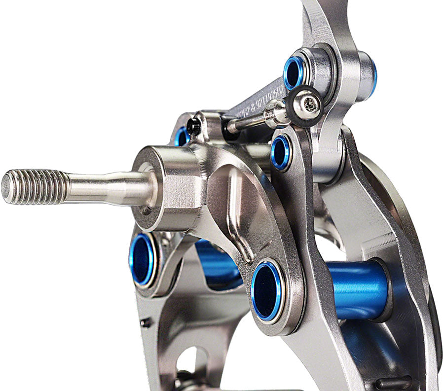 Cane Creek eeBrake Magnum Limited Edition Road Caliper Brake Set - Regular Mount Gunmetal Gray/Blue-Goodwynn&#39;sGoodwynn&#39;s