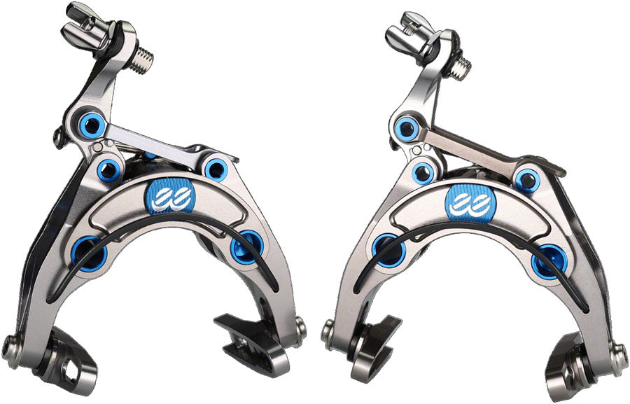 Cane Creek eeBrake Magnum Limited Edition Road Caliper Brake Set - Regular Mount Gunmetal Gray/Blue