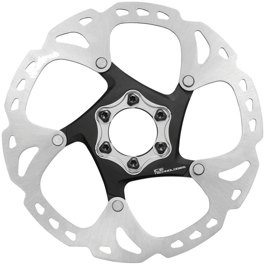 Shimano Deore XT SM-RT86-M2 Disc Brake Rotor - 180mm 6-Bolt Silver/Black