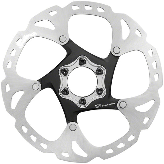 Shimano Deore XT SM-RT86-M2 Disc Brake Rotor - 180mm 6-Bolt Silver/Black-Goodwynn's