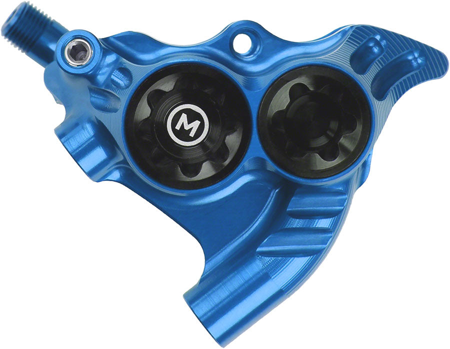 Hope RX4+ Disc Brake Caliper - Rear Flat Mount Direct +20mm Mineral Oil Blue-Goodwynn&#39;sGoodwynn&#39;s