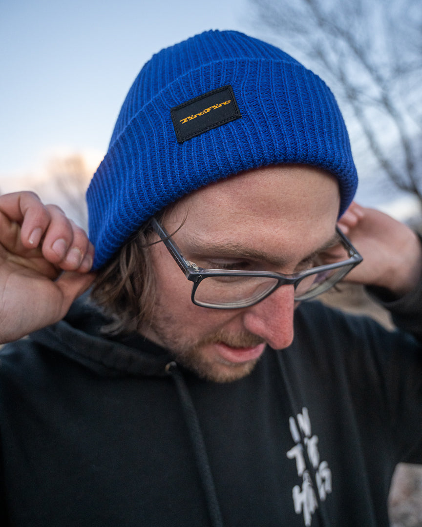 Tirefire Beanie - Cobalt