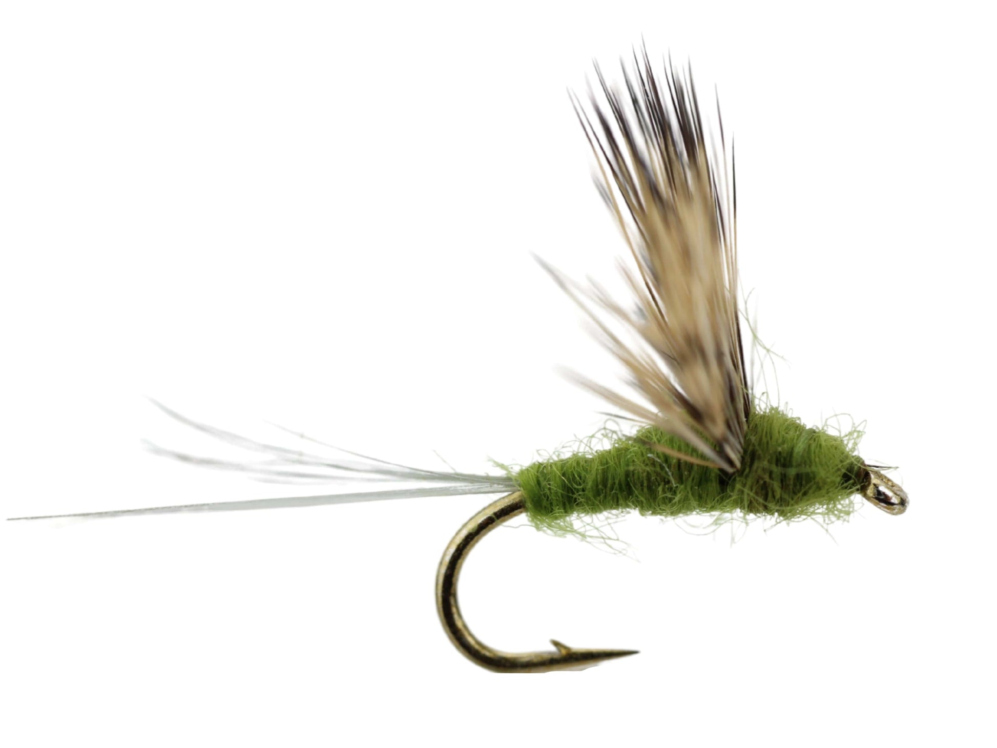 Wild Water Fly Fishing Baetis Comparadun, Size 16, Qty. 6-Goodwynn&#39;sGoodwynn&#39;s