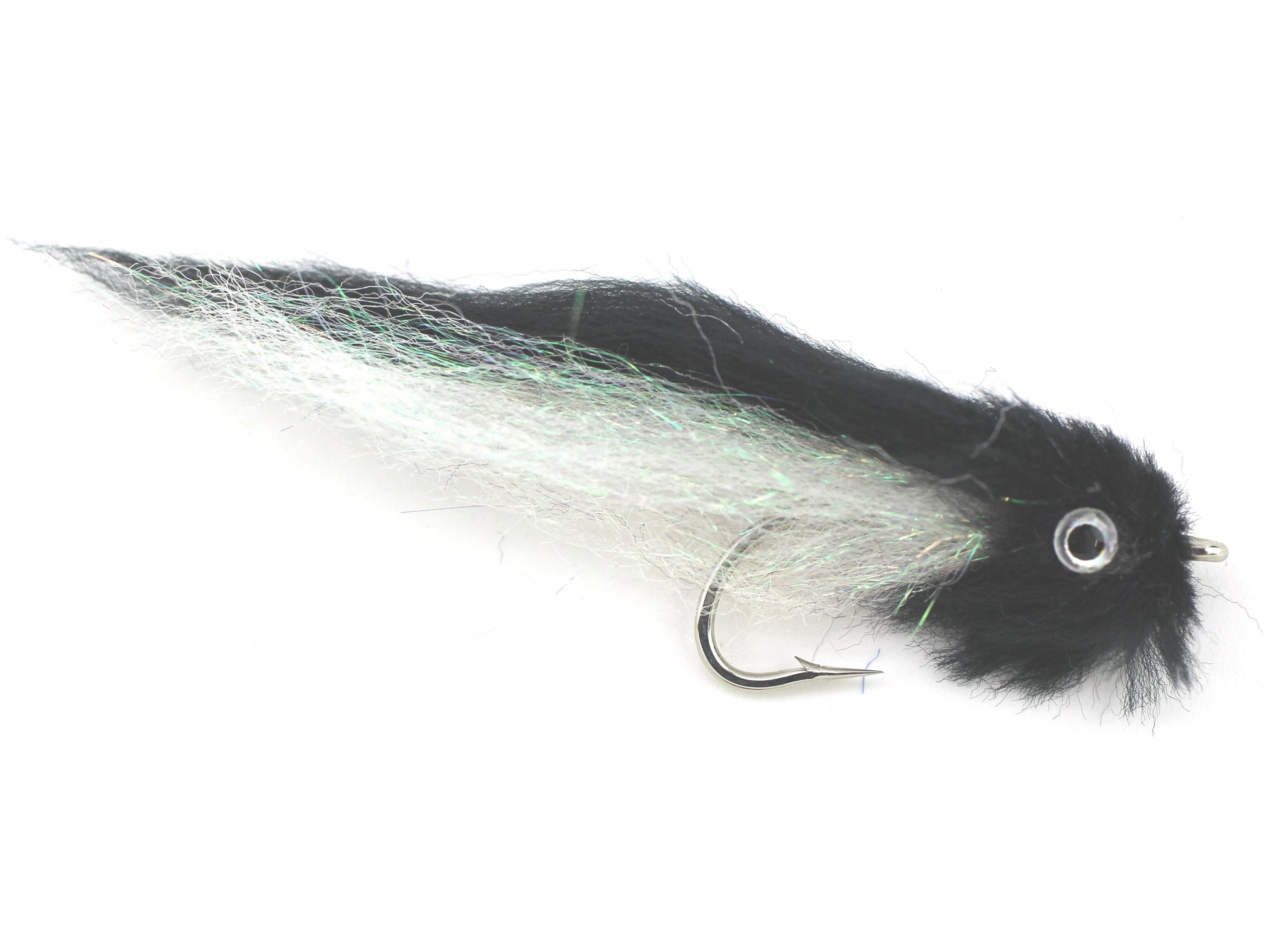 Black and White EP Fly, size 2/0, Qty. 2-Goodwynn&#39;sGoodwynn&#39;s