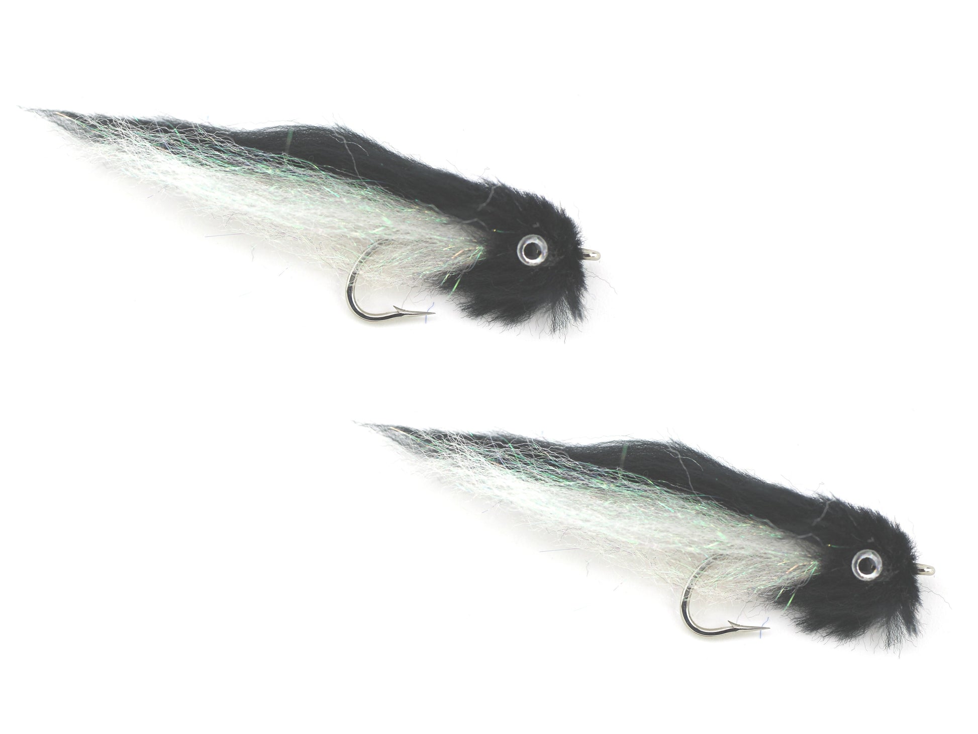 Black and White EP Fly, size 2/0, Qty. 2-Goodwynn&#39;sGoodwynn&#39;s