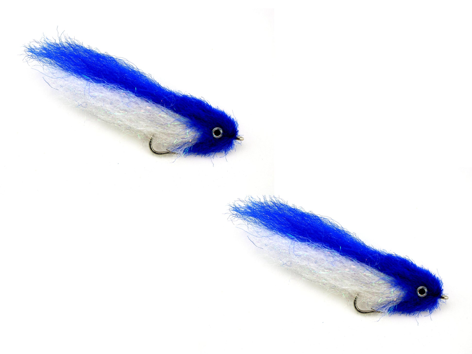 Blue and White EP Fly, size 2/0, Qty. 2-Goodwynn&#39;sGoodwynn&#39;s