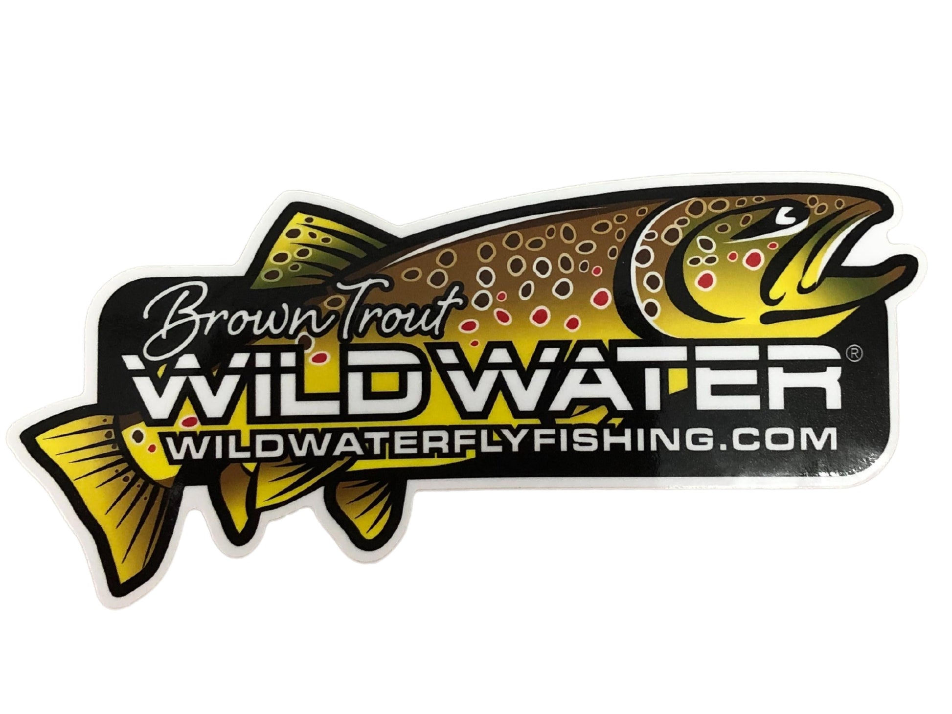 Wild Water Brown Trout Sticker-Goodwynn&#39;sGoodwynn&#39;s