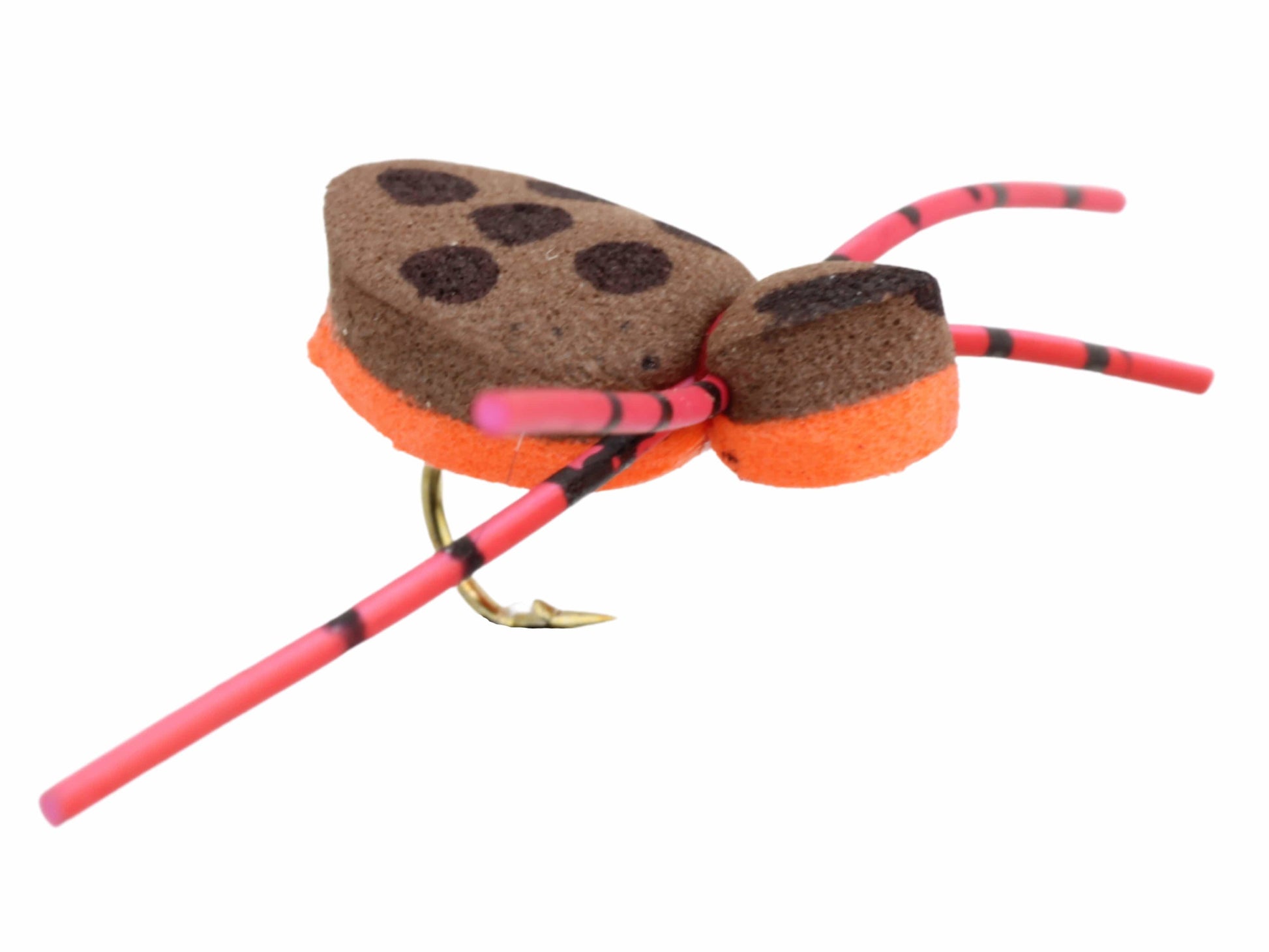 Wild Water Fly Fishing Fly Tying Material Kit, Brown and Orange Foam Spider-Goodwynn&#39;sGoodwynn&#39;s