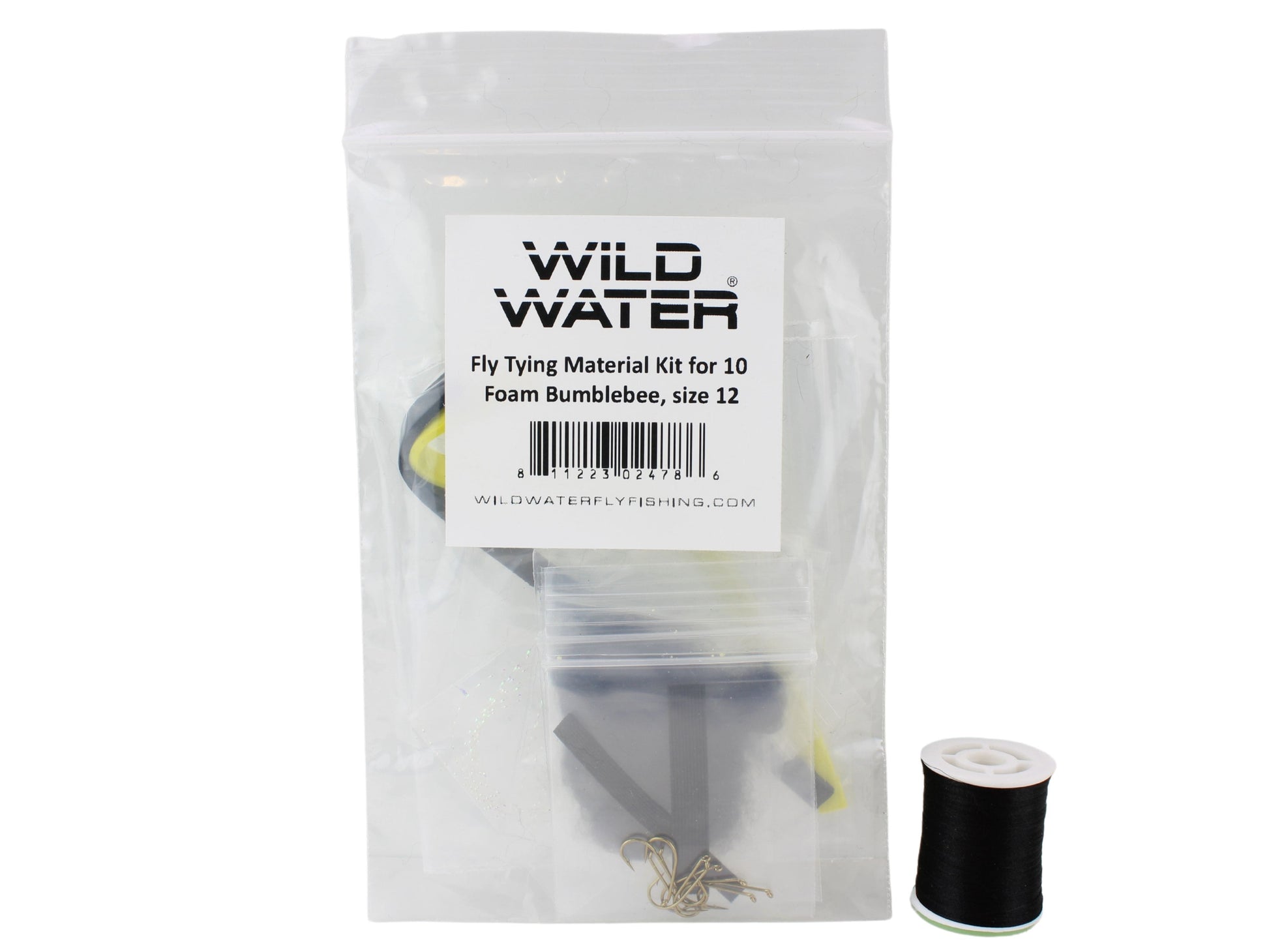 Wild Water Fly Fishing Fly Tying Material Kit, Foam Bumblebee-Goodwynn&#39;sGoodwynn&#39;s