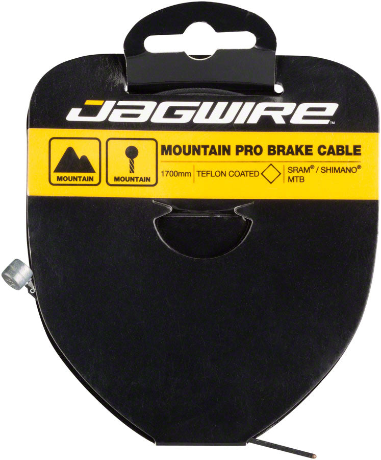 Jagwire Pro Brake Cable Teflon Slick Stainless 1.5 x 1700mm SRAM/Shimano Mountain