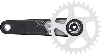 RaceFace Era Crankset - 160mm Direct Mount 136mm Spindle CINCH Interface Carbon BLK