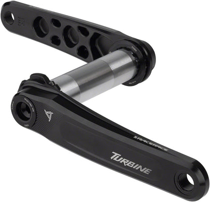 RaceFace Turbine Crankset - 160mm Direct Mount 136mm Spindle CINCH Interface 7050 Aluminum BLK