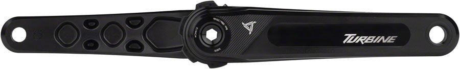 RaceFace Turbine Crankset - 160mm Direct Mount 143mm Spindle CINCH Interface 7050 Aluminum BLK