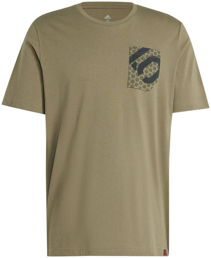 Five Ten Botb T-Shirt - Olive Strata Mens Large