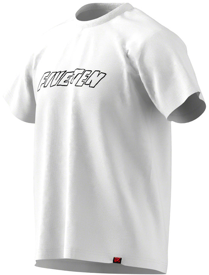 Five Ten Logo T-Shirt - White Small-Goodwynn&#39;sGoodwynn&#39;s