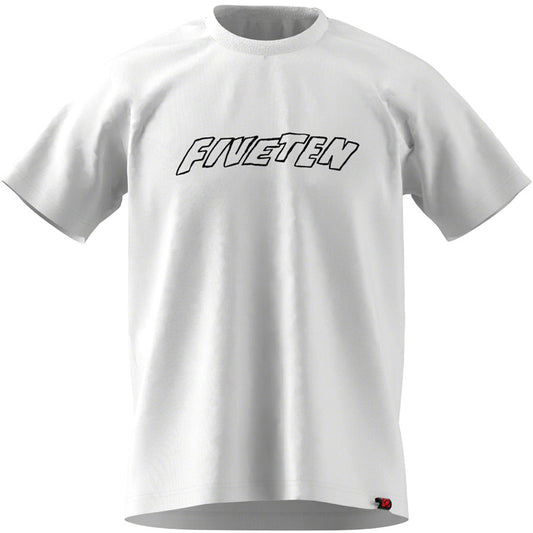 Five Ten Logo T-Shirt - White Small-Goodwynn's