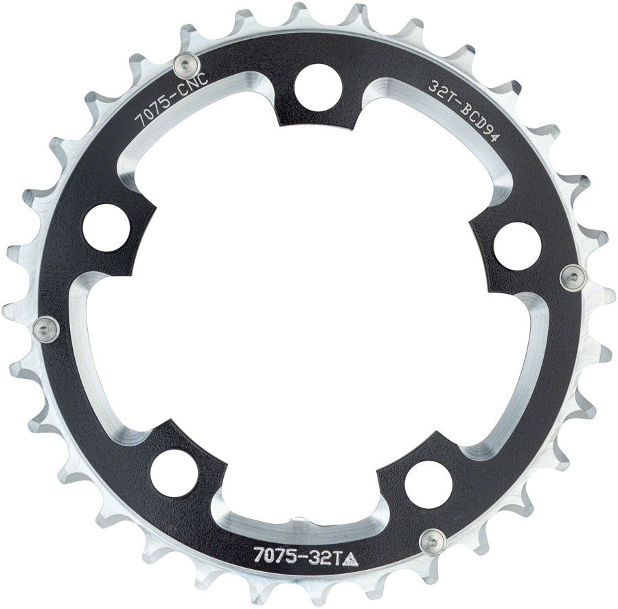 MSW Multi Speed 32t x 94mm Middle Chainring Black-Goodwynn&#39;sGoodwynn&#39;s