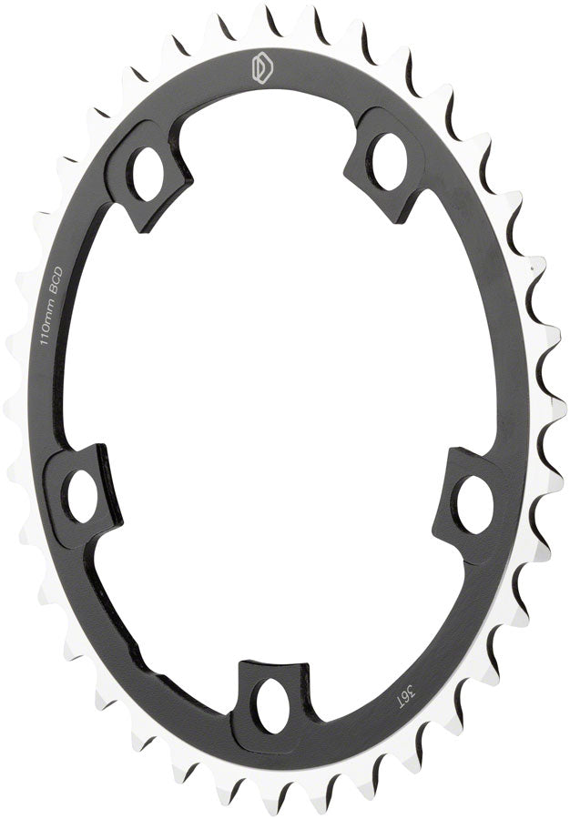 MSW Multi Speed 34t x 110mm Middle Chainring Black