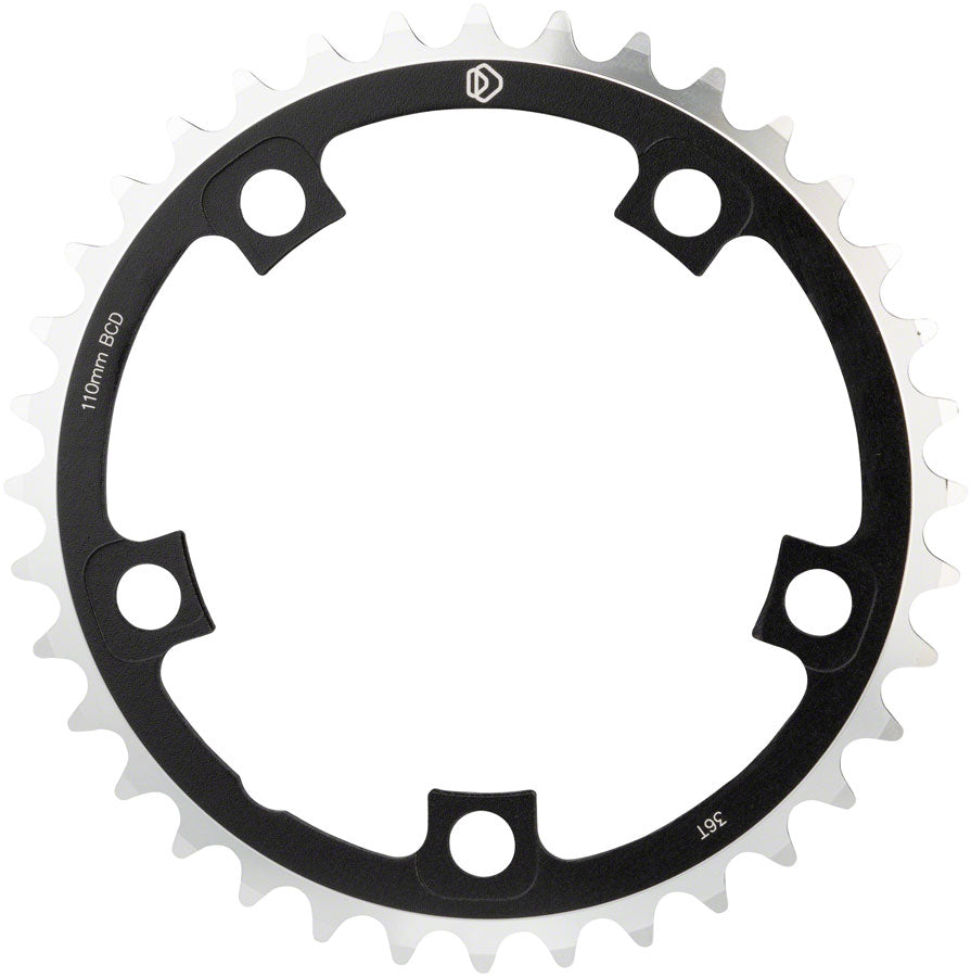 MSW Multi Speed 36t x 110mm Middle Chainring Black