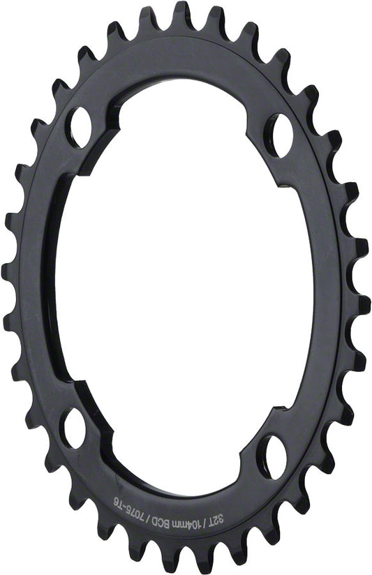 MSW Chainring - 32T 104mm BCD Middle Black-Goodwynn's