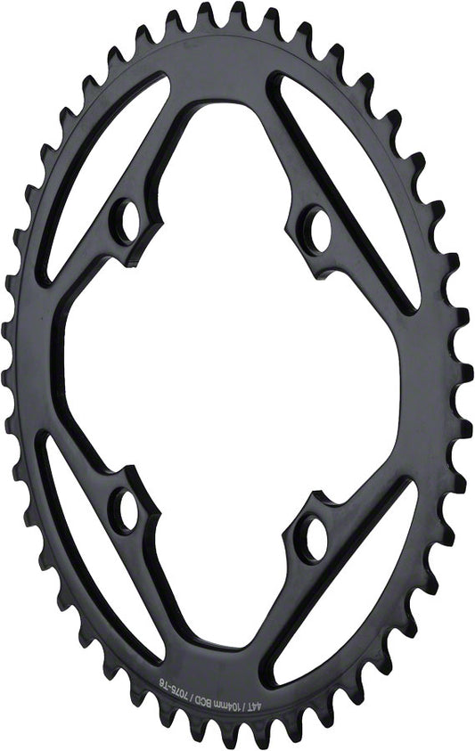 MSW Chainring - 42T 104mm BCD Outer Black-Goodwynn's