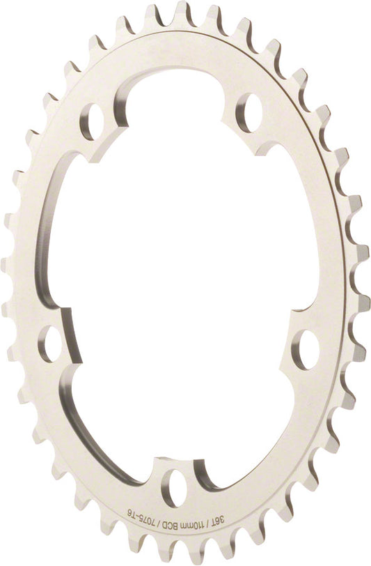 MSW Chainring - 36T 110mm BCD Middle Silver-Goodwynn's