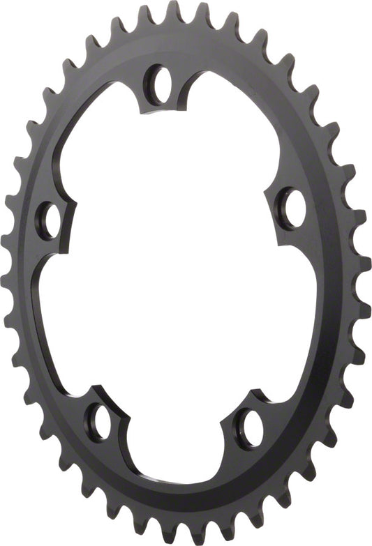 MSW Chainring - 38T 110mm BCD Middle Black-Goodwynn's